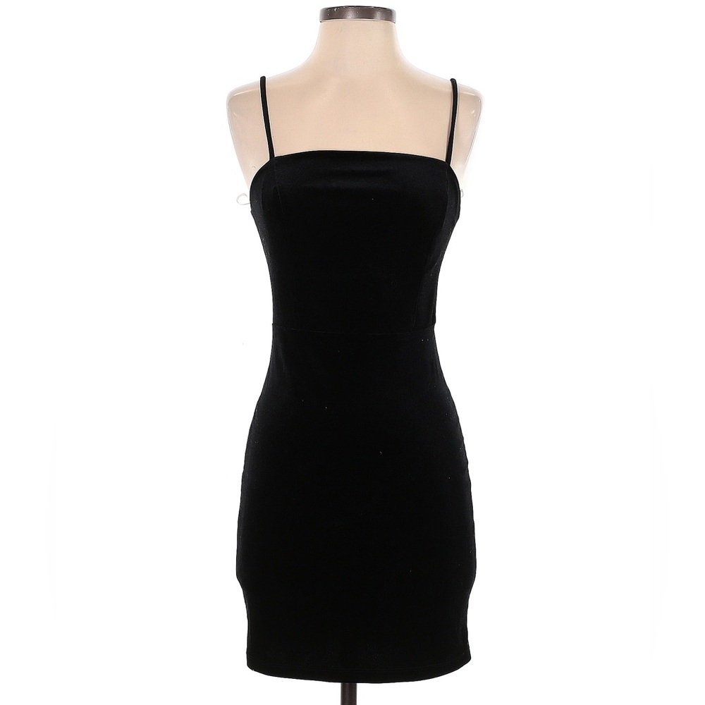 Mini Black tight dress